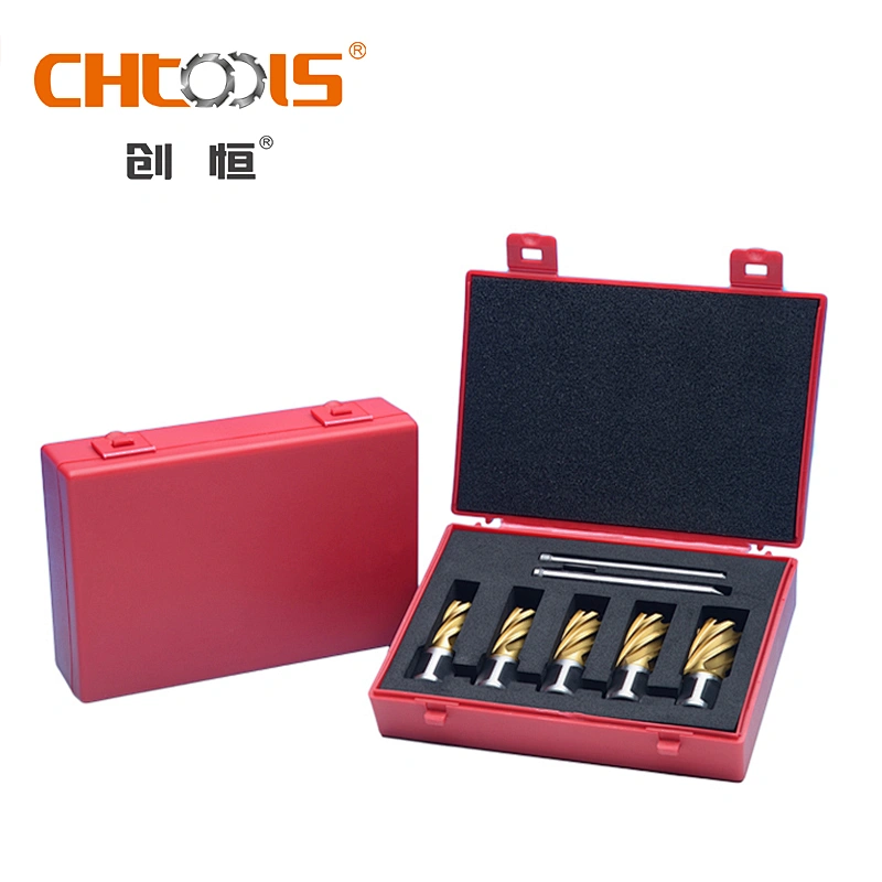 CHTOOLS HSS weldon shank core drill annular cutter set