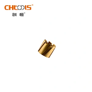 Applicable to hole cutting on sheet metals HSS mini annular cutter