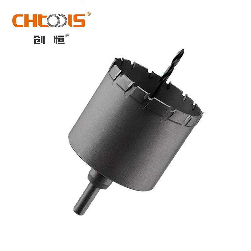 CHTOOLS Thick metal carbide hole cutter for metal drilling