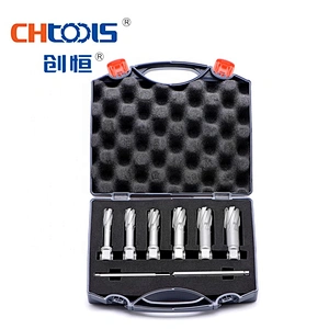 CHTOOLS hole cutter 120mm tungsten carbide version P weldon shank steel drill