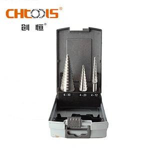 CHTOOLS Coating available HSS step drill for stainless steel