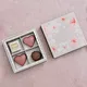 Custom logo Luxury Personalized Chocolate Bonbon Candy Packaging Boxes Paper Packing for Birthday with Inserts Tray