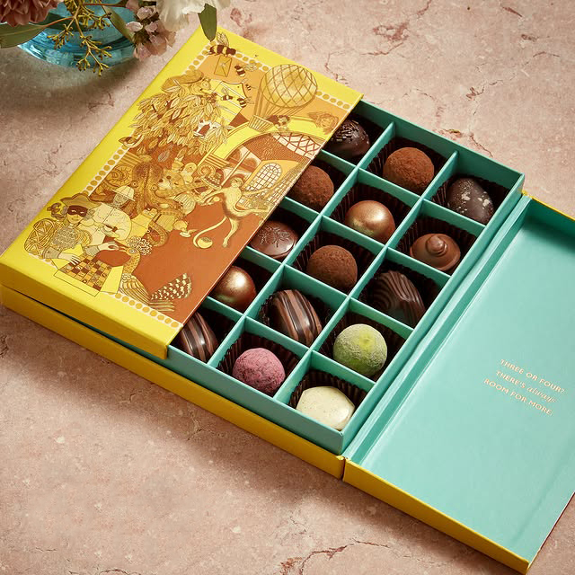 Luxury Chocolate Boxes Packaging Ramadan Magnet Luxury Cardboard 12 6 24 Chocolate Bonbon Box Chocolate Packing Boxes for Bonbon