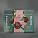 Custom Logo Eco Friendly Chocolate Bar Packaging Food Grade White Cardboard Printing Paper Gift Packaging Box