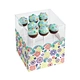 Custom Lollipop Cake Pop Box White Package Paper Boxes for Lollypop With Window