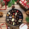 Bestyle Custom Logo Luxury Truffle Gift Packaging Eco-friendly Rigid Paper Cylinder Round Celebration Chocolate Box