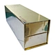 Glossy Elegant High Quality Chocolate Box Packaging Customized Gold Card Paper 2 Layers Embossed Logo Magnet Box