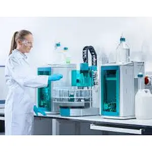 Peristaltic metering pump used in ion chromatography