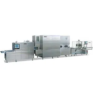Peristaltic pump based liquid vial filling line