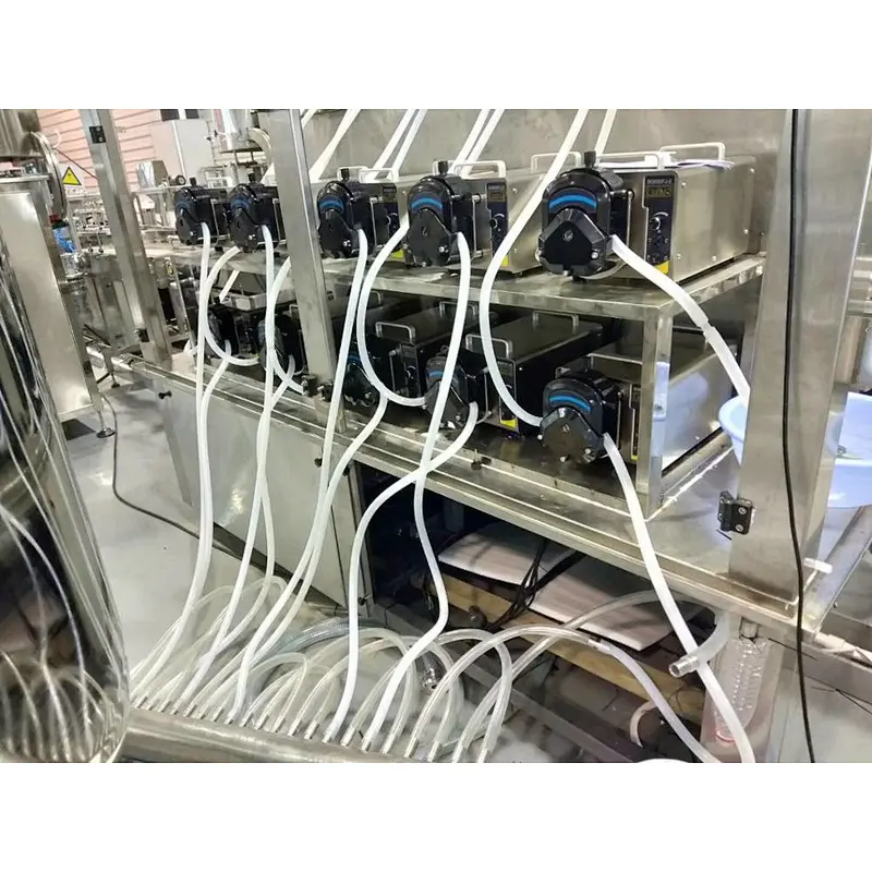 Industrial Filling Peristaltic Pump For Liquid Filling Production Line