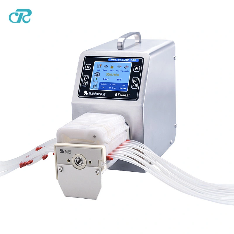 CR 0.5 ml  1ml  2 ml 5ml 10ml 15ml micro flow peristaltic pump for laboratory