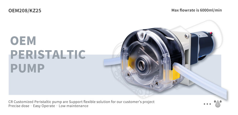24V peristaltic pump