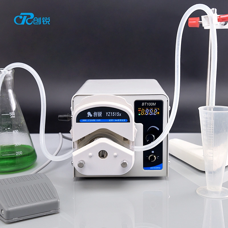 lab dosing peristaltic hose pump
