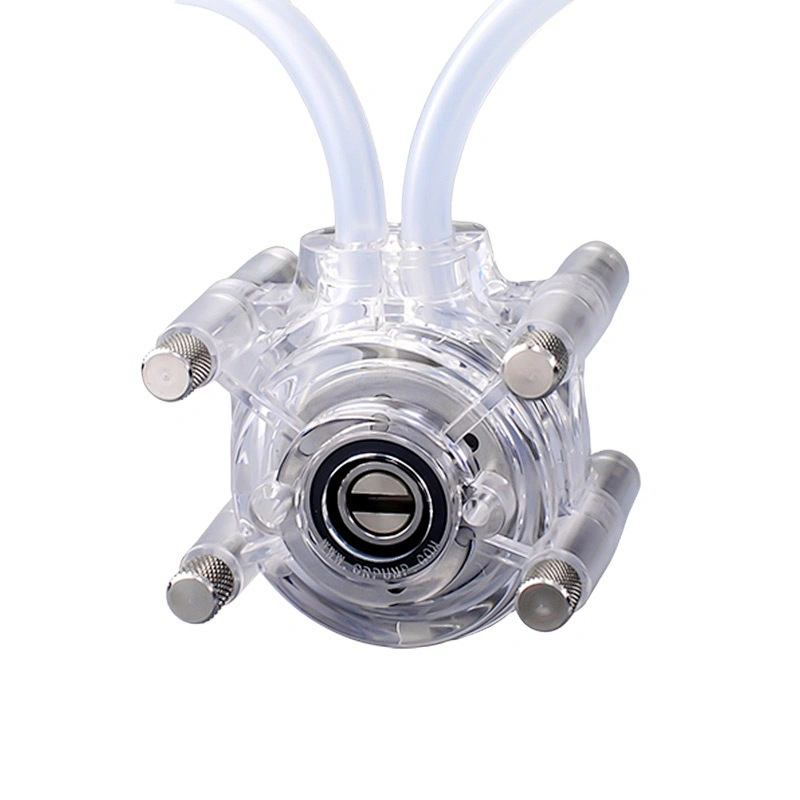 Analytical Instruments Liquid Dosing Transparent Micro Peristaltic Small Pump Head