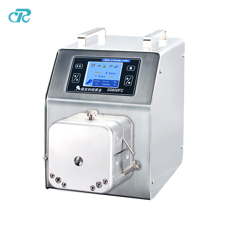 chuangrui nice precision bottle filling peristaltic pump for liquid dispensing machine