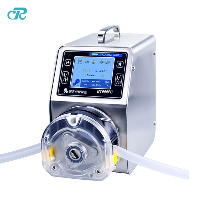Chuangrui Touch Screen LCD Display Bottle Filling Peristaltic Pump