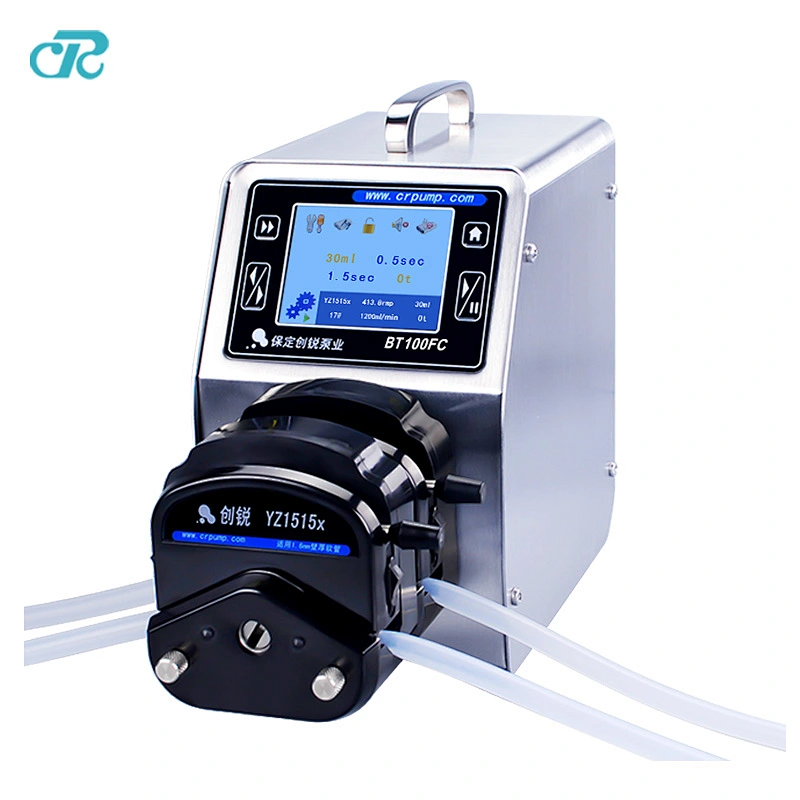 High Accuracy Food Grade Dispensing Peristaltic Pump With Filling Nozzles