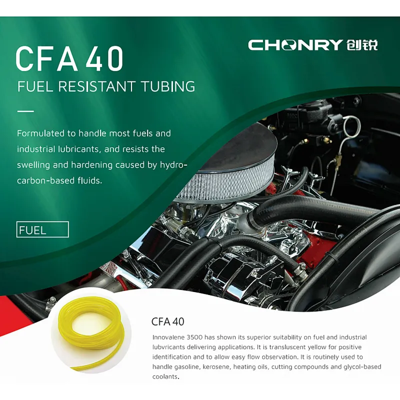 Fuel Resistant Peristaltic Pump Tubing CFA 40