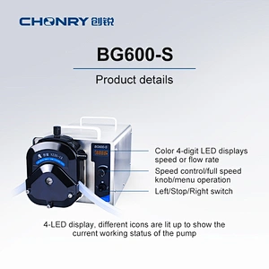Chuangrui Digital Industrial Liquid Transfer Peristaltic Pump With Good Quality