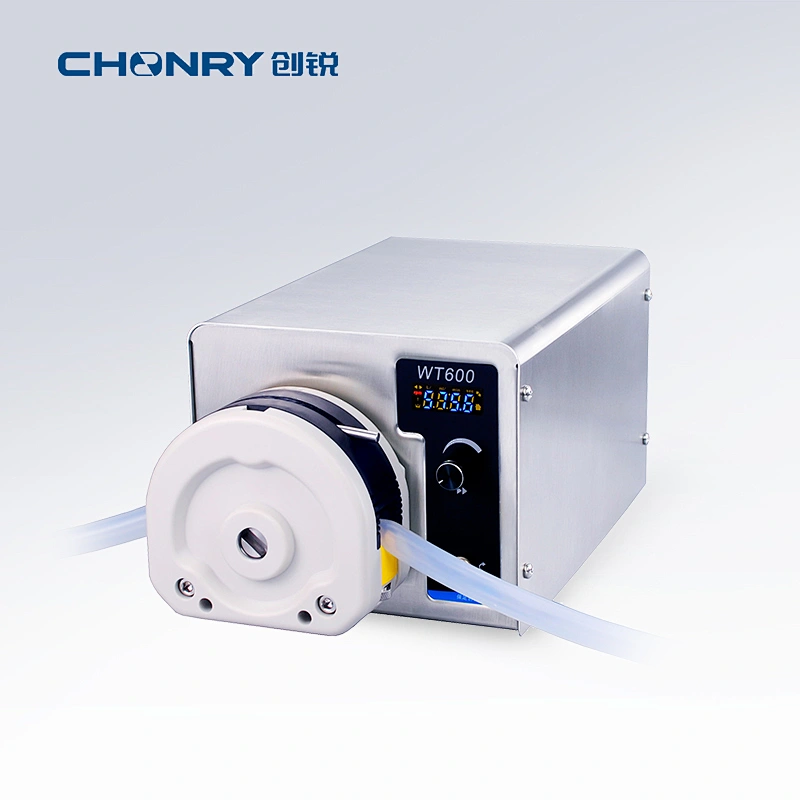 Chuangrui DC Brushless Motor Waste Water Transfer Filter Membrane Peristaltic Liquid Handling Pump