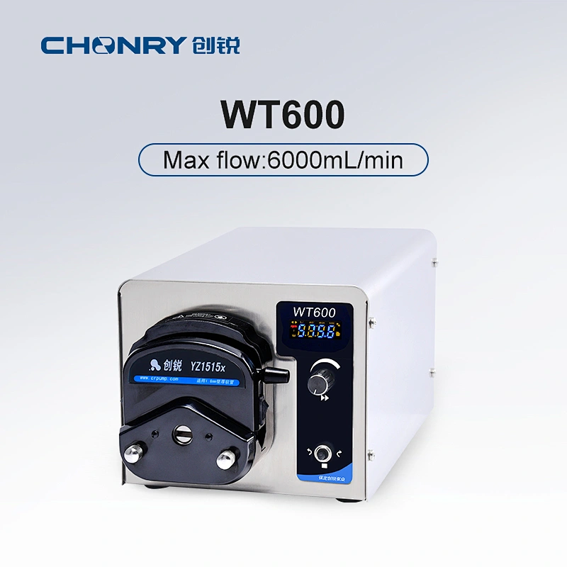Chuangrui DC Brushless Motor Waste Water Transfer Filter Membrane Peristaltic Liquid Handling Pump