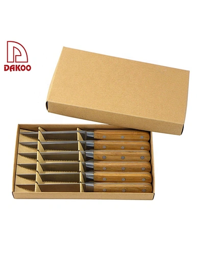 6pcs Steak Knife Set - DAKOO