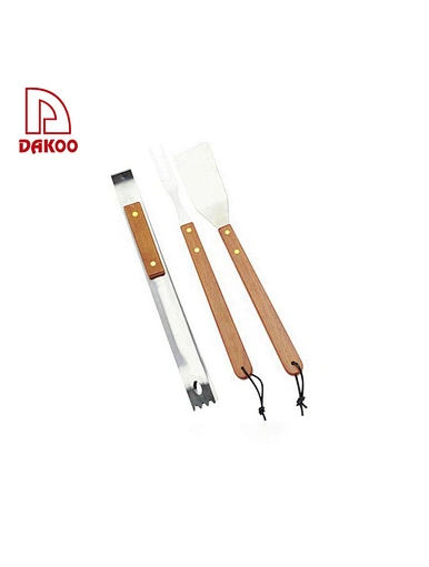  juego de herramientas de barbacoa de acero inoxidable - DAKOO