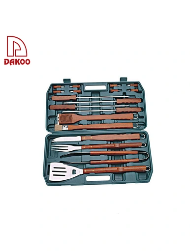  juego de herramientas de barbacoa de plástico - DAKOO