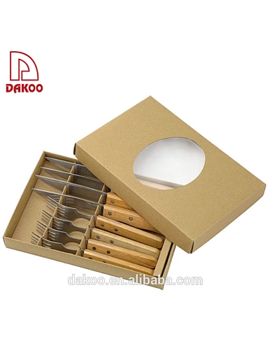  juego de cuchillos de carne de acero inoxidable - DAKOO
