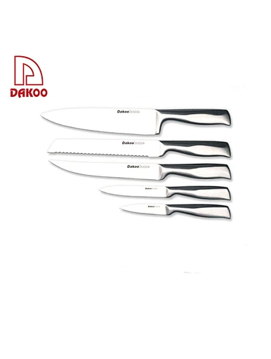  juego de cuchillos de acero inoxidable - DAKOO