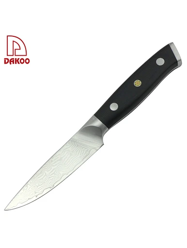  cuchillo de pelar de acero Damasco - DAKOO
