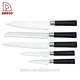 knife set with acrylic block - DAKOO
