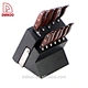 wooden handle knife set - DAKOO
