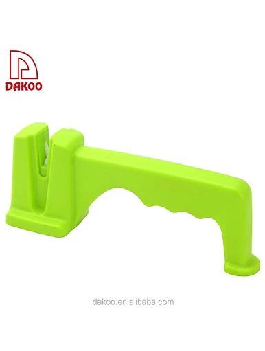Green Color Durable ABS and Ceramic Material Sharpener - DAKOO