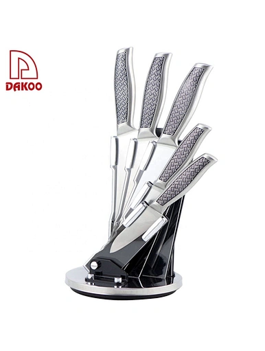 juego de cuchillos de acero inoxidable - DAKOO