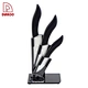 White Color  Environmental Blade PP Handle 3Pcs Ceramic Knives