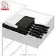  bloque para cuchillos de acero inoxidable - DAKOO