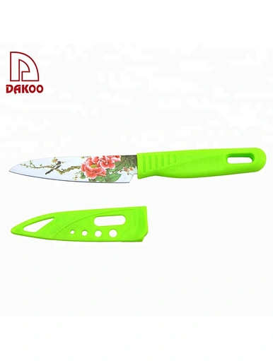 Hanger Design Flower Coated Blade 3.5"  Paring Knife - DAKOO