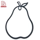 New Pear Shape Plastic Cutting Board - DAKOO