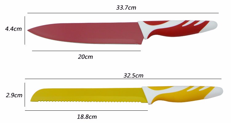 juego de cuchillos DAKOO KS45106A, imagen 2