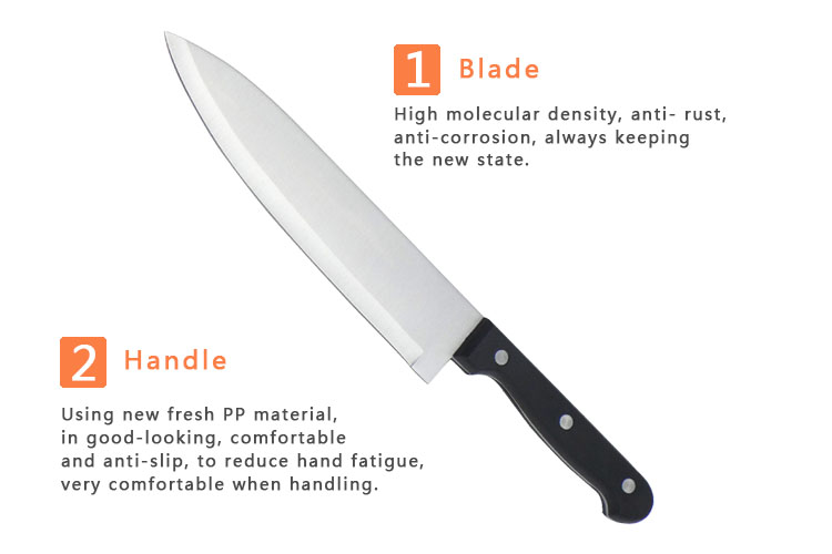 cuchillo de chef DAKOO KN12608A, imagen 5