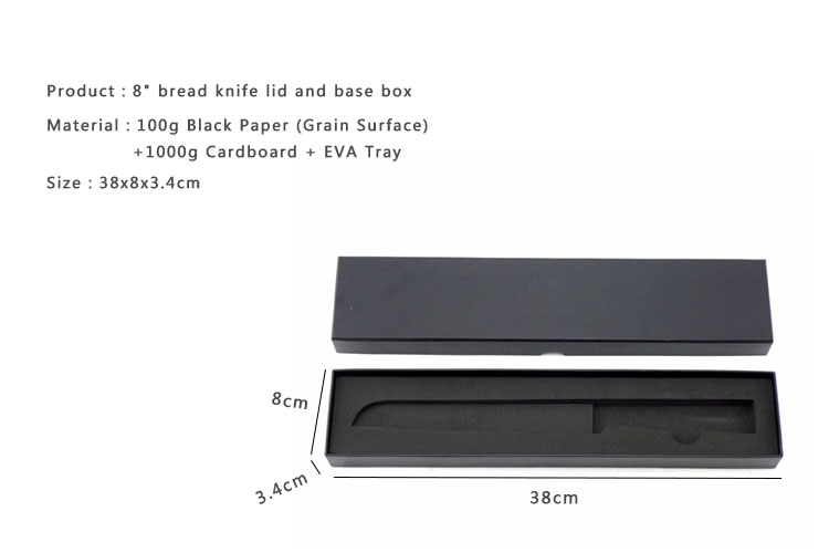 cuchillo de chef DAKOO KN14808B, imagen 3