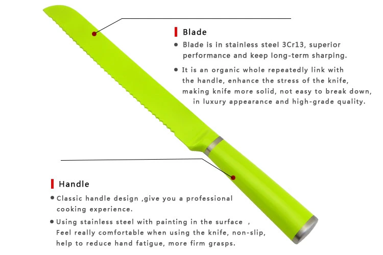 cuchillo de chef DAKOO KN14808B, imagen 5