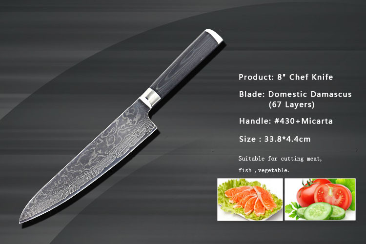 cuchillo de chef DAKOO KD00408A, imagen 3