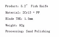 cuchillo de chef DAKOO KN57552W, imagen 3