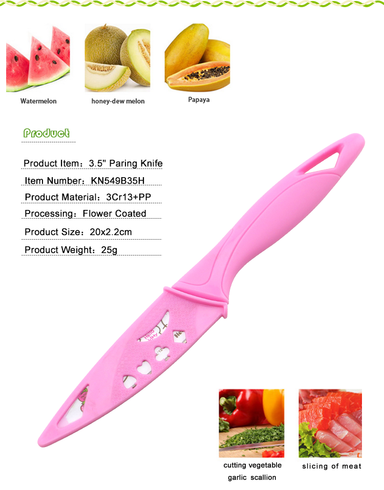 pelador DAKOO Paring Knife KN549B35H, imagen 3