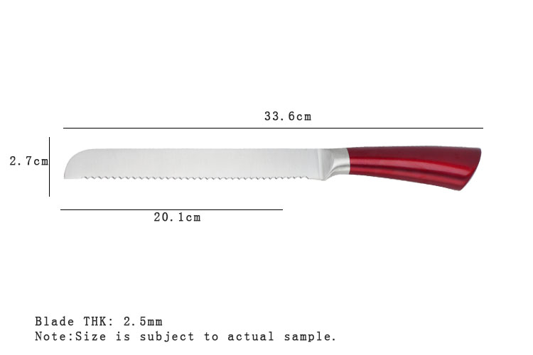 cuchillo de chef DAKOO KN085B08B, imagen 5