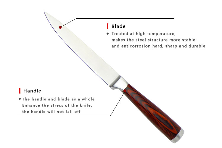 cuchillo de chef DAKOO KN463A05E, imagen 5