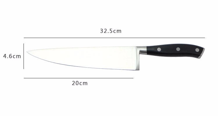 cuchillo de chef DAKOO KN49708A, imagen 5