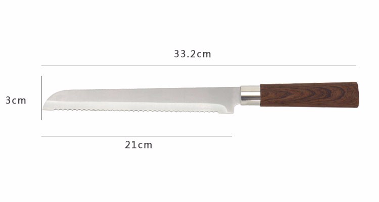 cuchillo de chef DAKOO KN128C08B, imagen 5